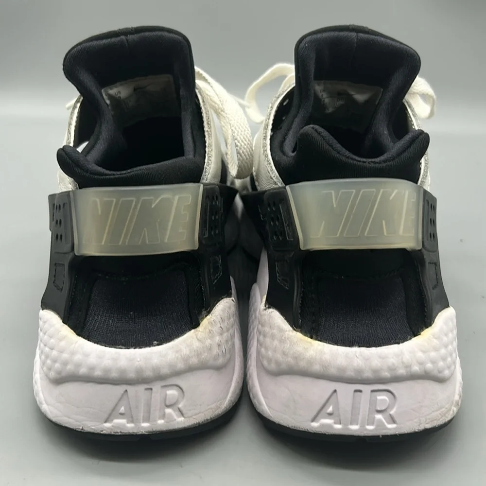 Nike Mens Size 9 Air Huarache OG Orca White Black Oreo Shoes Sneakers